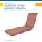 Classic Accessories Weekend 72" x 21" x 3" Outdoor Chaise Cushion, Cedarwood CCWCE72213 - alternate 2